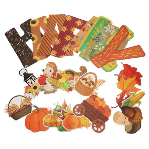 LIGHTAOTAO Herbstliche Thanksgiving Papierdeko mit Bunter Langlebiger Turkey Cutouts für Klassenraum Pinnwand Party und Wanddekoration Sichere DIY Bastelideen Herbstliche Festtagsstimmung LIGHTAOTAO Herbstliche Thanksgiving Papierdeko mit Bunter Langlebiger Turkey Cutouts für Klassenraum Pinnwand Party und Wanddekoration Sichere DIY Bastelideen Herbstliche Festtagsstimmung von LIGHTAOTAO