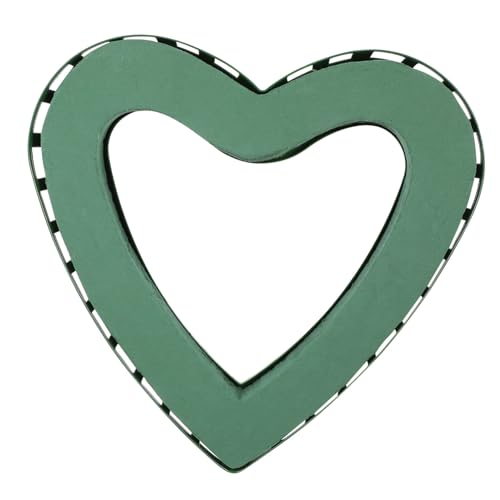 LIGHTAOTAO Herzförmiger Blumenhalter Blumenständer Für Hochzeit Dekoration Blumenbedarf Blumenschaumhalter Für Auto Fenster Blumenschmuck LIGHTAOTAO Herzförmiger Blumenhalter Blumenständer Für Hochzeit Dekoration Blumenbedarf Blumenschaumhalter Für Auto Fenster Blumenschmuck von LIGHTAOTAO