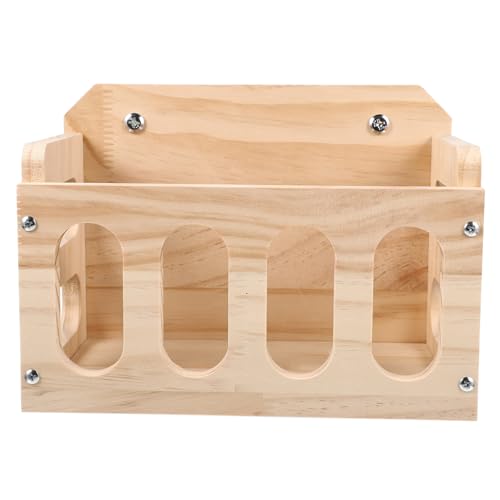 LIGHTAOTAO Holz Futterstation für Kaninchen und Zwergkaninchen Langlebiger Höhlenförmiger Futternapf mit Halterung Einfach zu Befestigen Verhindert Futterverschwendung Geeignet für Heu und LIGHTAOTAO Holz Futterstation für Kaninchen und Zwergkaninchen Langlebiger Höhlenförmiger Futternapf mit Halterung Einfach zu Befestigen Verhindert Futterverschwendung Geeignet für Heu und von LIGHTAOTAO