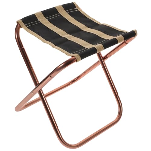LIGHTAOTAO Klappbarer Campinghocker Aluminiumlegierung Leicht Tragbar Kompakt Outdoor Hocker für Angeln Grillen und Jagd Geeignet von LIGHTAOTAO