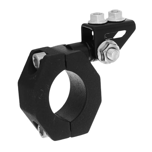 LIGHTAOTAO Motorcycle Spotlight Halterung Aluminiumlegierung Einstellbare Lenkerhalterung für Zusatzscheinwerfer Robuste und Einfache Montage Motorräder von LIGHTAOTAO