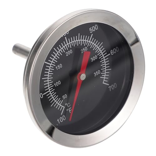 LIGHTAOTAO Ofenthermometer Thermometer zum Kochen Fleisch untersuchen Fleischthermometersonde Grill Backthermometer für den Haushalt Multifunktionsthermometer Rostfreier Stahl Schwarz von LIGHTAOTAO