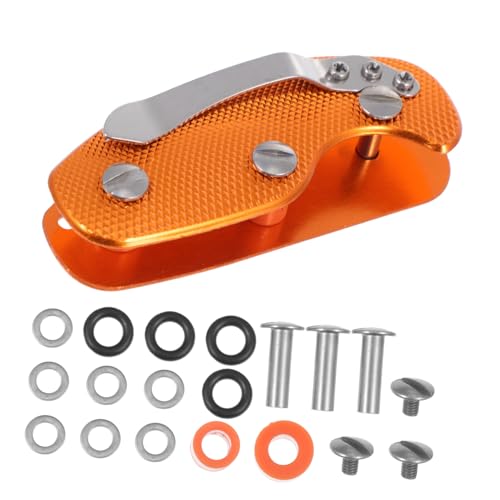 LIGHTAOTAO Outdoor Single Open Schlüsselhalter aus Aluminiumlegierung Kompakter Robuster Key Organizer mit Praktischem Clip für Kleine Tür und Vorhängeschlüssel Sicherer und Übersichtlicher LIGHTAOTAO Outdoor Single Open Schlüsselhalter aus Aluminiumlegierung Kompakter Robuster Key Organizer mit Praktischem Clip für Kleine Tür und Vorhängeschlüssel Sicherer und Übersichtlicher von LIGHTAOTAO