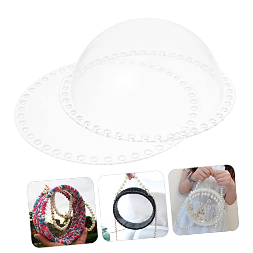 LIGHTAOTAO Transparent Acryl Dome Baseboard Tasche Woven Hand Tasche Der Werkzeug von LIGHTAOTAO