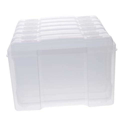LIGHTAOTAO Transparente Foto und Grußkarten Aufbewahrungsbox aus Kunststoff mit Abnehmbaren Trennwänden Stapelbarer Organizer für Fotos Postkarten Briefe Vielseitiger Tischaufbewahrer LIGHTAOTAO Transparente Foto und Grußkarten Aufbewahrungsbox aus Kunststoff mit Abnehmbaren Trennwänden Stapelbarer Organizer für Fotos Postkarten Briefe Vielseitiger Tischaufbewahrer von LIGHTAOTAO