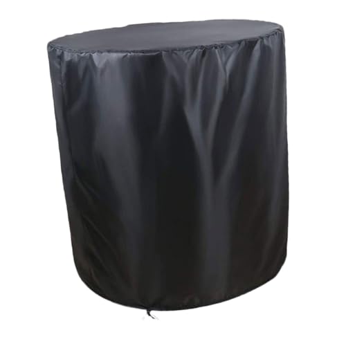 LIGHTAOTAO Wasserdichte Oxford Schutzhülle Rund Winddichte Patio Cool Side Table Cover Schutz für Outdoor Bier und Kühlertische Schwarz von LIGHTAOTAO