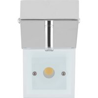 Vegard 1 Spotlampe led 5W 400lm drehbar schwenkbar Chrom Glas - Lightcraft von LIGHTCRAFT