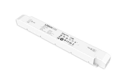 LIGHTEU®, 150 W 12 V DC 12,5 A TRIAC LED dimmbares Treiber Transformator Netzteil, 3-in-1-Unterstützung für Triac ELV und Push-DIM-dimmbares Netzteil von lighteu