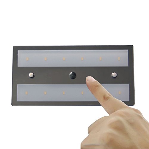 lighteu, 12 V 5,2 W zweifarbige (Warmweiß/Blau) Flächenleuchte, Gebäude-LED-Deckenleuchte mit Touch-Schalter und Touch-Dimmer für Boot, Yacht und Wohnwagen, Wohnmobil, RC20 von lighteu