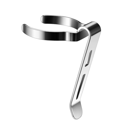 Der B202 Taschenlampenclip ist geeignet für Taschenlampen mit einem Durchmesser von 20-22 mm und einer Schlitzbreite von 3,2-3,6 mm. Stiftclip aus Edelstahl, kann als Hutclip, Taschenclip verwendet von LIGHTFE