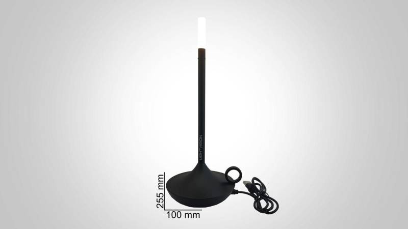 LIGHTVISION LED Nachttischlampe Tischlampe Kerzendesign von LIGHTVISION