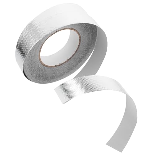 LIGIGWASH 1 Rolle Aluminium Klebeband Hitzebeständig Selbstklebend für Dichtungen Reparaturen und DIY Projekte Hochtemperaturbeständiges Duct Tape für Vielseitige Anwendungen von LIGIGWASH