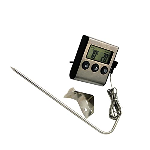 LIGIGWASH 1 Satz Bbq Thermometer für Ofen und Küche Präzises und Backthermometer mit Clip für Grill und Backen Leicht zu Lesen Perfektes für Freunde und Familie von LIGIGWASH