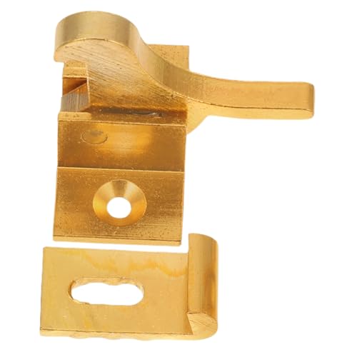 LIGIGWASH 1 Satz Fenstersicherung aus Messing Vintage Fenster und Türverschluss Installieren Vielseitig Einsetzbar für Möbel und Türen Retro Design für Zusätzlichen Einbruchschutz von LIGIGWASH