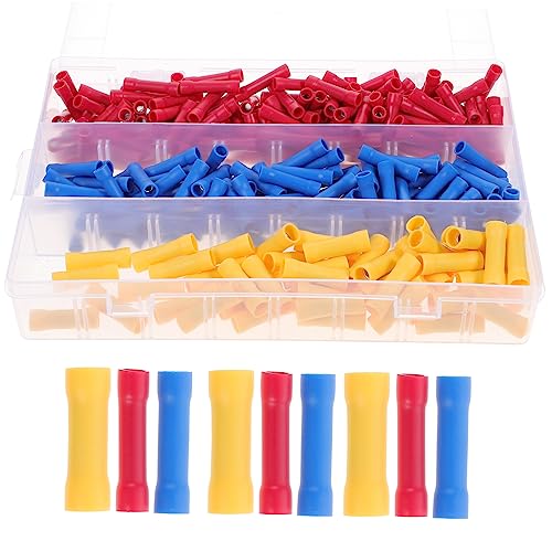 LIGIGWASH 1 Satz Isolierte Drahtverbinder Butt Connector Crimp Kit für Elektrische Verbindungen Hochwertige Kabelanschlüsse für Automobilanwendungen von LIGIGWASH
