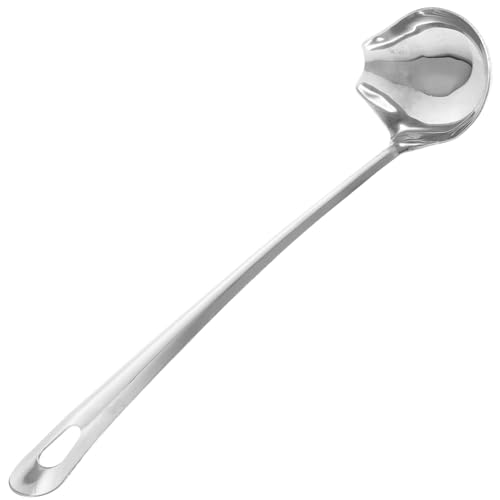 LIGIGWASH 1 Stück Soßenlöffel mit Ausgießer Einzigartiger Drizzle Spoon für Dekoration und Backen Küchengerät mit Verlängertem Griff für Ausgießen von Saucen von LIGIGWASH