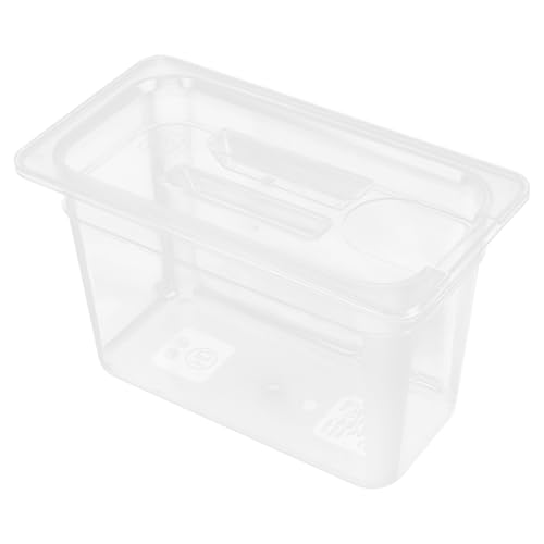 LIGIGWASH 1 Stück Sous Vide Box mit Deckel Transparente Aufbewahrungsbox für Slow Cooker für Sicheres Kochen und Gemüse oder Obstlagerung Langlebiges Material Ergonomisches Design LIGIGWASH 1 Stück Sous Vide Box mit Deckel Transparente Aufbewahrungsbox für Slow Cooker für Sicheres Kochen und Gemüse oder Obstlagerung Langlebiges Material Ergonomisches Design von LIGIGWASH