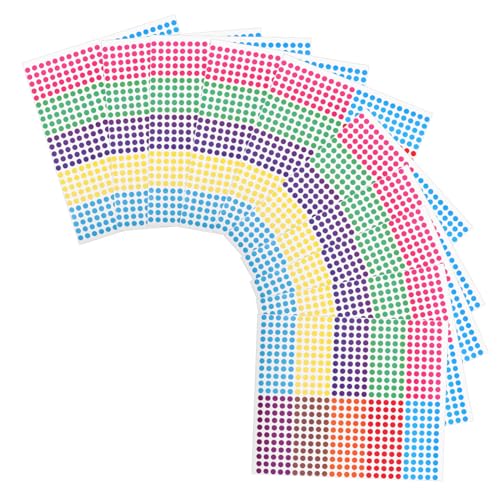 LIGIGWASH 10 Blatt Runde Coding Sticker für Datei Management und Sortierung Vielseitige Farben für Organisation und LIGIGWASH 10 Blatt Runde Coding Sticker für Datei Management und Sortierung Vielseitige Farben für Organisation und von LIGIGWASH