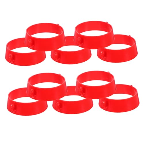 LIGIGWASH 10 Stück Kunststoff Kettenverbinder für Straßenkegel Sicherer Verkehrskegel Kettenanschluss mit Stabilem Ring Witterungsbeständig Leicht Schnell Montierbar für Baustellen LIGIGWASH 10 Stück Kunststoff Kettenverbinder für Straßenkegel Sicherer Verkehrskegel Kettenanschluss mit Stabilem Ring Witterungsbeständig Leicht Schnell Montierbar für Baustellen von LIGIGWASH