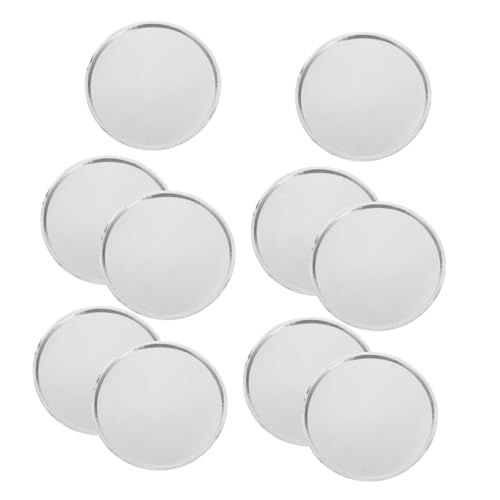 LIGIGWASH 10 Stück Teiliges Aluminium Wiegeschalen Kleine Labor wägeplatten Präzise Langlebig Leicht für Pulver und Flüssigkeiten Geeignet für Labor Industrieanwendungen von LIGIGWASH