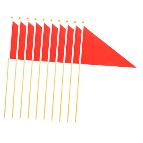 LIGIGWASH 10 Stück Teiliges Dreieck Markierungsflaggen Bambus Wetterfeste Garten und Rasenflaggen Langlebig Farbintensiv für Bewässerung Vermessung Camping und Industrieeinsatz LIGIGWASH 10 Stück Teiliges Dreieck Markierungsflaggen Bambus Wetterfeste Garten und Rasenflaggen Langlebig Farbintensiv für Bewässerung Vermessung Camping und Industrieeinsatz von LIGIGWASH