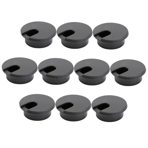 LIGIGWASH 10 Stück Teiliges Kabeldurchführung Schreibtisch Kabelschutz mit Drehbarem Deckel Langlebige Kunststoff Abdeckung für Computer Kabelauslass Schwarz für Büro und Home Office LIGIGWASH 10 Stück Teiliges Kabeldurchführung Schreibtisch Kabelschutz mit Drehbarem Deckel Langlebige Kunststoff Abdeckung für Computer Kabelauslass Schwarz für Büro und Home Office von LIGIGWASH