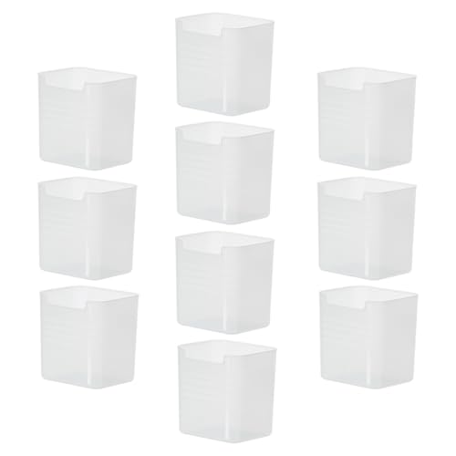 LIGIGWASH 10 Stück Teiliges Kühlschrank Organizer aus Robustem PP Vielseitige Aufbewahrungsboxen für Kühlschrank Seitenfach und Innenraum Transparente Stapelbare Fruchtbehälter zur LIGIGWASH 10 Stück Teiliges Kühlschrank Organizer aus Robustem PP Vielseitige Aufbewahrungsboxen für Kühlschrank Seitenfach und Innenraum Transparente Stapelbare Fruchtbehälter zur von LIGIGWASH