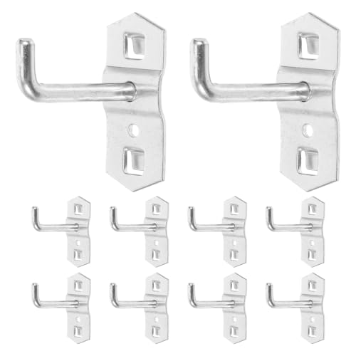 LIGIGWASH 10 Stück Teiliges Metall haken set für Lochwand Robuste Werkzeughaken Stablänge Vielseitig für Werkstatt Garage Bastelraum und Küchenutensilien zur Praktischen Wandorganisation LIGIGWASH 10 Stück Teiliges Metall haken set für Lochwand Robuste Werkzeughaken Stablänge Vielseitig für Werkstatt Garage Bastelraum und Küchenutensilien zur Praktischen Wandorganisation von LIGIGWASH