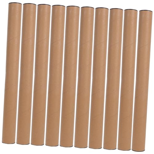 LIGIGWASH 10 Stück Versandpapierrollen mit Schwarzem Deckel Kraftpapier Kartonröhren für Sicheren Versand und Aufbewahrung von Postern Kunstdrucken Plänen und Dokumenten LIGIGWASH 10 Stück Versandpapierrollen mit Schwarzem Deckel Kraftpapier Kartonröhren für Sicheren Versand und Aufbewahrung von Postern Kunstdrucken Plänen und Dokumenten von LIGIGWASH