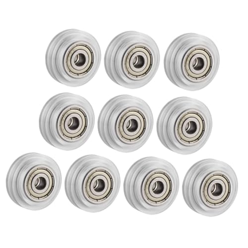 LIGIGWASH 13 Stück Teiliges Kunststoff Riemenscheiben Lager Passive Runde Räder mit für Präzise Geräuscharme und Reibungsarme Druckeranwendungen LIGIGWASH 13 Stück Teiliges Kunststoff Riemenscheiben Lager Passive Runde Räder mit für Präzise Geräuscharme und Reibungsarme Druckeranwendungen von LIGIGWASH