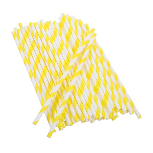 LIGIGWASH 150 Stück Baumwollzucker Papierstäbchen Gelb Geeignet für Vollautomatische Maschinen Präzise Passform für Effiziente Lebensmittelgeeignete Lutscher Sticks für Geburtstagsfeiern LIGIGWASH 150 Stück Baumwollzucker Papierstäbchen Gelb Geeignet für Vollautomatische Maschinen Präzise Passform für Effiziente Lebensmittelgeeignete Lutscher Sticks für Geburtstagsfeiern von LIGIGWASH