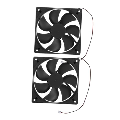 LIGIGWASH 2 Stück Computer Gehäuselüfter mit Dual Automatischer Geschwindigkeitsanpassung Hochleistungs Kühlventilator für Pc Server Energieeffizient von LIGIGWASH