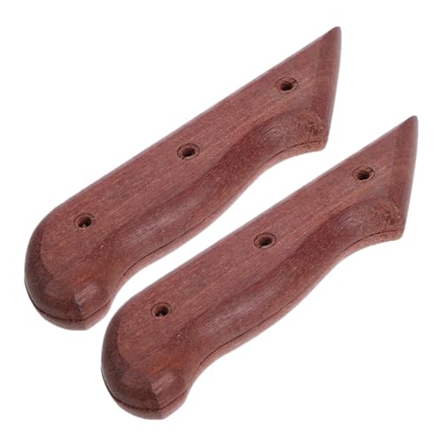 LIGIGWASH 2 Stück Ersatz Holzgriff Set für Küchenmesser Ergonomisches Design Komfortabler Griff für DIY Reparaturen Robuste Holzkonstruktion Präzise Schneidkontrolle und Verbesserte LIGIGWASH 2 Stück Ersatz Holzgriff Set für Küchenmesser Ergonomisches Design Komfortabler Griff für DIY Reparaturen Robuste Holzkonstruktion Präzise Schneidkontrolle und Verbesserte von LIGIGWASH