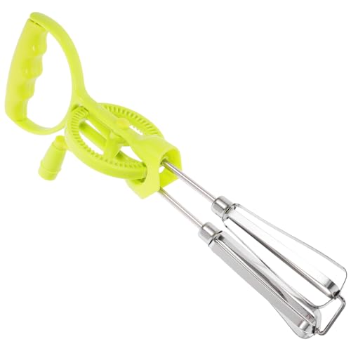 LIGIGWASH 2 Stück Handbetriebener Mixer Multifunktionales Küchengerät für Eier Rührbesen und Teig Ergonomischer Griff Backzubehör von LIGIGWASH