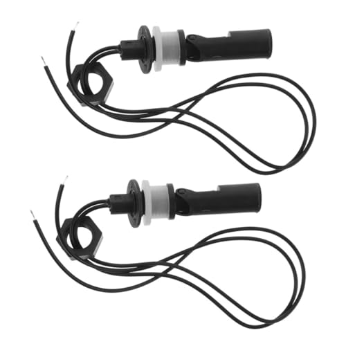 LIGIGWASH 2 Stück Horizontaler Flüssigkeitsstandschalter Seitlich Montierter Wasserstandsensor für Aquarien Pools Fischbehälter und Hydrokultur Robust und Installieren von LIGIGWASH