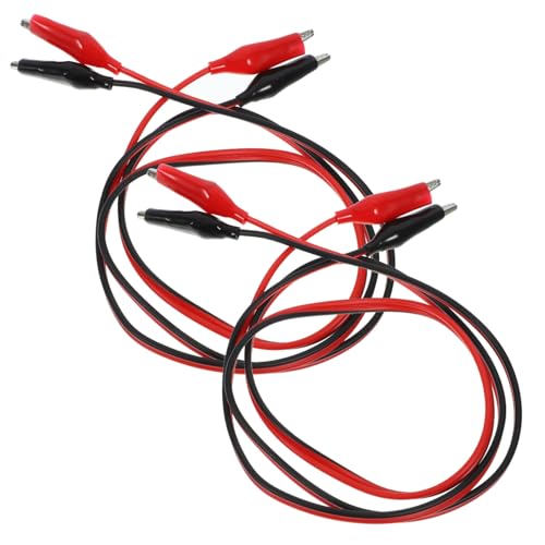 LIGIGWASH 2 Stück Isolierte Krokodilklemmen Messleitungen Teiliges Kupfer Testkabel Doppelendige Prüfleitungen für Multimeter Elektronische Geräte Wartung und Laborprüfung LIGIGWASH 2 Stück Isolierte Krokodilklemmen Messleitungen Teiliges Kupfer Testkabel Doppelendige Prüfleitungen für Multimeter Elektronische Geräte Wartung und Laborprüfung von LIGIGWASH