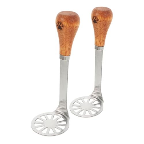 LIGIGWASH 2 Stück Kartoffelstampfer Obst Kartoffelpressestampfer Manueller Stampfer Handbuch Banane Apfel Zerschmetterer Knoblauchstampfer Süß Utensil Fleisch Draht Hölzern Brown LIGIGWASH 2 Stück Kartoffelstampfer Obst Kartoffelpressestampfer Manueller Stampfer Handbuch Banane Apfel Zerschmetterer Knoblauchstampfer Süß Utensil Fleisch Draht Hölzern Brown von LIGIGWASH