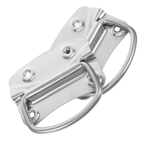 LIGIGWASH 2 Stück Klappgriffe Robuste und Zuverlässige Griffe für Werkzeugkisten Truhen und Aufbewahrungsboxen Platzsparendes Design für Industrielle Anwendungen von LIGIGWASH