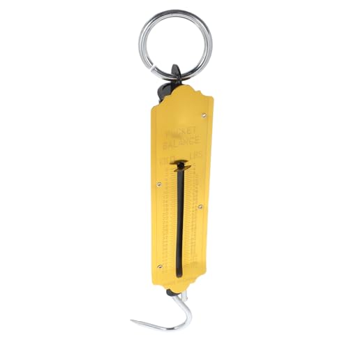 LIGIGWASH 2 Stück Mechanische Hängewaage Tragkraft Präzise Federwaage mit Haken für Fischwaagen Gepäck Obst und Vielseitige Outdoor Anwendung Handliche Tragbare für Reisen und Landwirtschaft von LIGIGWASH