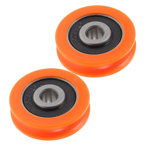 LIGIGWASH 2 Stück Nylon Rollen Doppelkonvex Lager Ersatz Skateboard Kugelrollen Leicht zu Installieren Stabil und Reibungsarm für Scooter Rollschuhe von LIGIGWASH