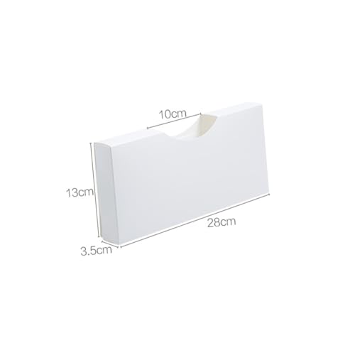 LIGIGWASH 2 Stück Plastikbeutel Aufbewahrungsbox Weiß Küchen Müllbeutel Organizer mit Praktischer Entnahmefunktion Platzsparend und Langlebig aus Hochwertigem Kunststoff von LIGIGWASH