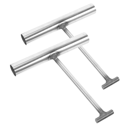 LIGIGWASH 2 Stück Schachthaken aus Robustem Stahl T förmig für Kanaldeckelheber Vielseitig für Abwassermanagement Werkstatt und Schwere Lasten Leicht zu Reinigen Ergonomisch Griffig LIGIGWASH 2 Stück Schachthaken aus Robustem Stahl T förmig für Kanaldeckelheber Vielseitig für Abwassermanagement Werkstatt und Schwere Lasten Leicht zu Reinigen Ergonomisch Griffig von LIGIGWASH