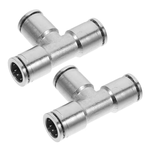 LIGIGWASH 2 Stück Schnellanschluss Fittings für Luftschläuche Push To Connect Pneumatische Verbindungsstücke aus Robustem Kupfer für Einfache Installation und Vielseitige Anwendungen LIGIGWASH 2 Stück Schnellanschluss Fittings für Luftschläuche Push To Connect Pneumatische Verbindungsstücke aus Robustem Kupfer für Einfache Installation und Vielseitige Anwendungen von LIGIGWASH