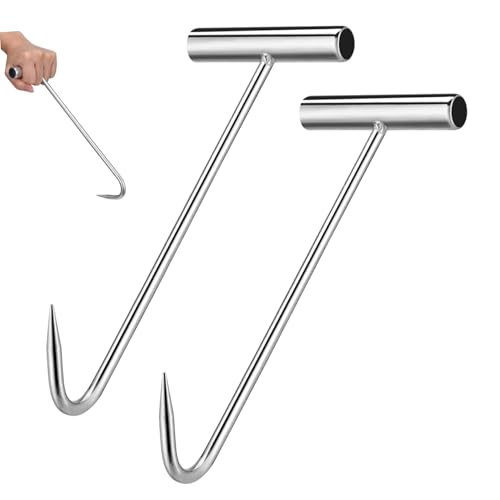 LIGIGWASH 2 Stück Schwerer Schachthaken aus Robustem Eisen Hebehaken für Schachtdeckel Öffnen und Anheben Praktisches Hebewerkzeug für Kanalabdeckungen und Gullys Rostfrei und Langlebig LIGIGWASH 2 Stück Schwerer Schachthaken aus Robustem Eisen Hebehaken für Schachtdeckel Öffnen und Anheben Praktisches Hebewerkzeug für Kanalabdeckungen und Gullys Rostfrei und Langlebig von LIGIGWASH