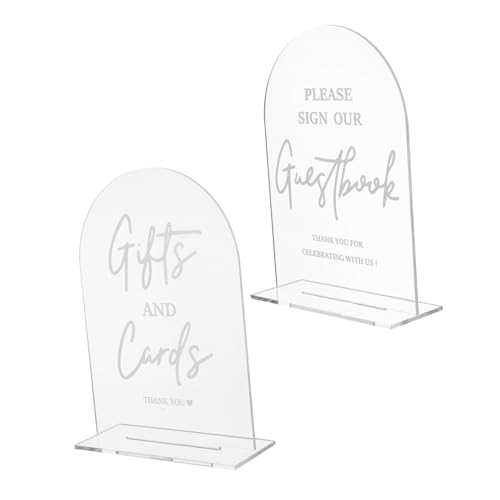 LIGIGWASH 2 Stück Teiliges Acryl Hochzeitstischschild Transparente Bogenform Sitzplatzkarten für Empfangsdekoration Lesbare Kalligrafische Schrift Vielseitig für Hochzeiten und Events LIGIGWASH 2 Stück Teiliges Acryl Hochzeitstischschild Transparente Bogenform Sitzplatzkarten für Empfangsdekoration Lesbare Kalligrafische Schrift Vielseitig für Hochzeiten und Events von LIGIGWASH