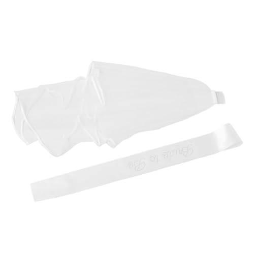 LIGIGWASH 2 Stück Teiliges Brautschärpen Weiß Kurz Tüll Brautschleier Atmungsaktiv Komfortabel Für Braut Junggesellinnenabschied Party Zubehör Wiederverwendbar LIGIGWASH 2 Stück Teiliges Brautschärpen Weiß Kurz Tüll Brautschleier Atmungsaktiv Komfortabel Für Braut Junggesellinnenabschied Party Zubehör Wiederverwendbar von LIGIGWASH