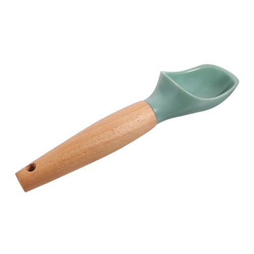 LIGIGWASH 2 Stück Teiliges Eisportionierer mit Ergonomischem Holzgriff Multifunktionale Schaufel für Eiscreme Obst und Desserts Leicht zu Reinigen und Langlebig von LIGIGWASH