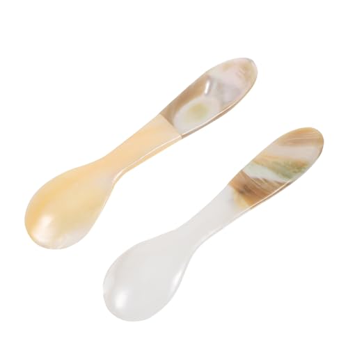 LIGIGWASH 2 Stück Teiliges Natürliche Perlmutt Kaffeelöffel und Eiscremelöffel Feine Verarbeitung Vielseitig als Kaffee Zucker und Kuchenspoon für Partys und Geschenkgebrauch LIGIGWASH 2 Stück Teiliges Natürliche Perlmutt Kaffeelöffel und Eiscremelöffel Feine Verarbeitung Vielseitig als Kaffee Zucker und Kuchenspoon für Partys und Geschenkgebrauch von LIGIGWASH