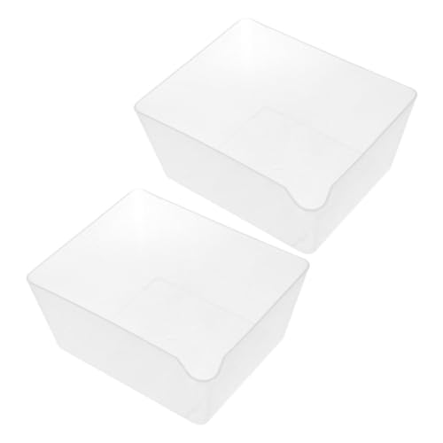 LIGIGWASH 2 Stück Transparente Messschalen aus Leichtem Kunststoff mit Messmarkierung Passgenaues Zubehör für Digitale Küchenwaagen Widerstandsfähig und Einfach zu Reinigen zum Genauen von LIGIGWASH