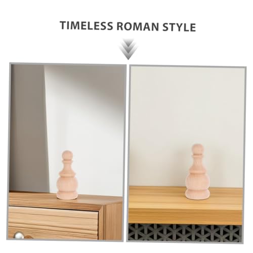 LIGIGWASH 2stücke Holzendstücke Dekorativ Unbehandelt Für Treppenpfosten Bettpfosten Und DIY-bastelarbeiten Aus Naturholz Für Heimdekoration LIGIGWASH 2stücke Holzendstücke Dekorativ Unbehandelt Für Treppenpfosten Bettpfosten Und DIY-bastelarbeiten Aus Naturholz Für Heimdekoration von LIGIGWASH